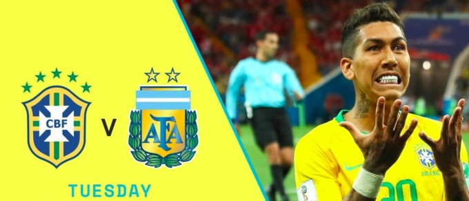Speltips Brasilien - Argentina
