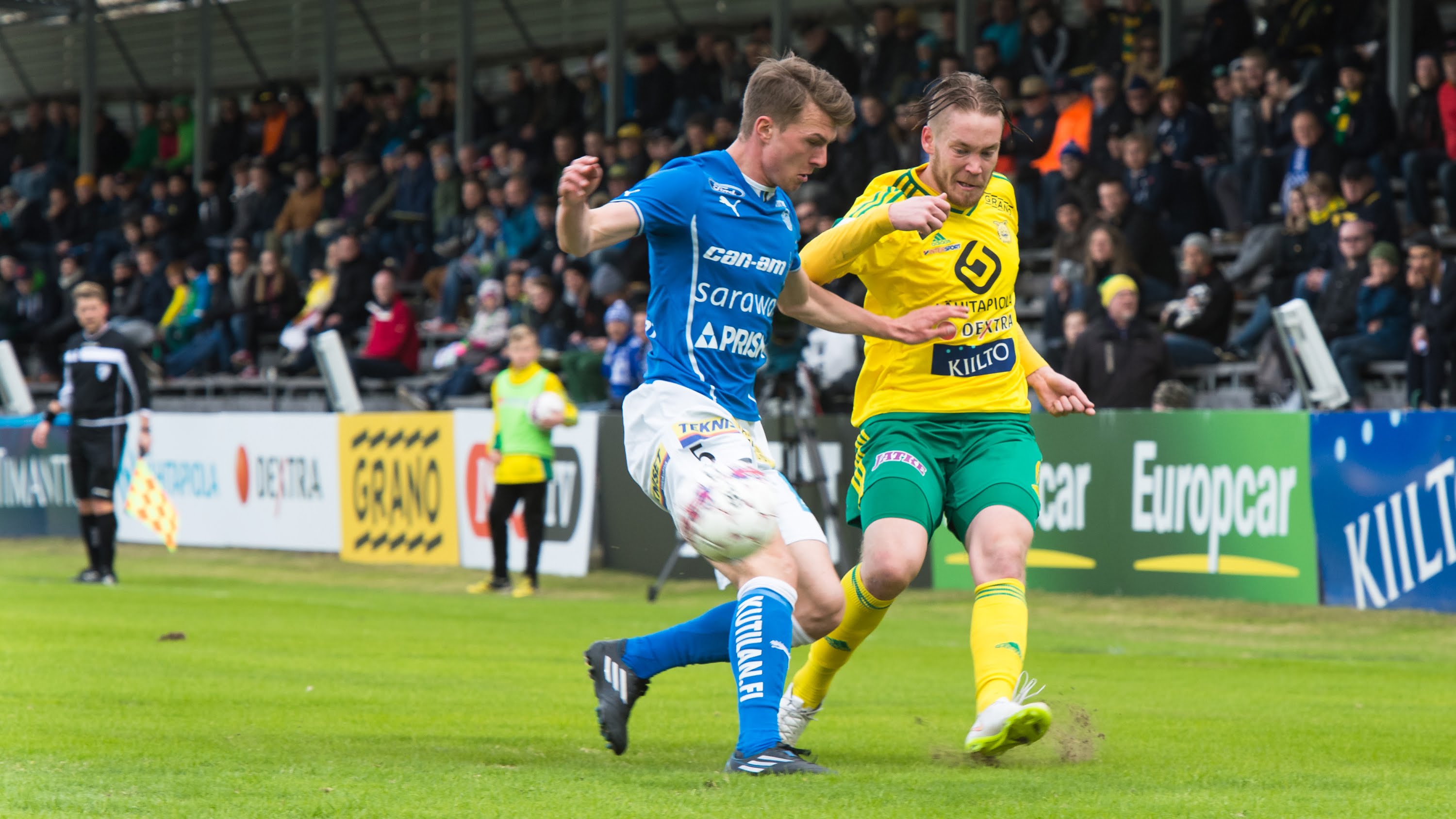 Speltips Alldeles för låg lina